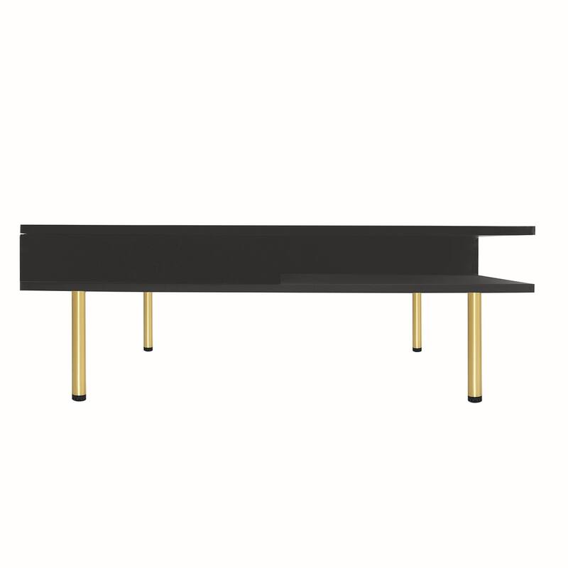 Particle Board Coffee Table With Drawers