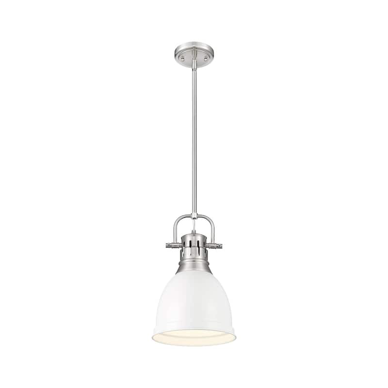 Golden Lighting 3604-S PW Duncan 9" Wide Mini Pendant