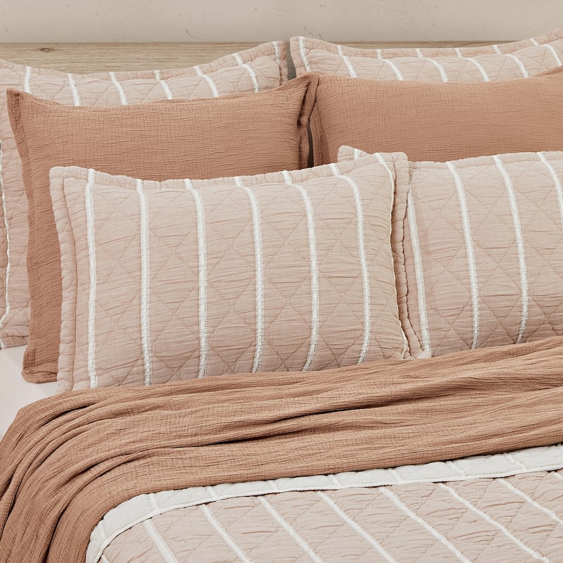 Playa Pillow Sham - Terracotta - Standard
