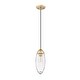 preview thumbnail 7 of 6, Arden 1 Light Pendant - Rubbed Brass