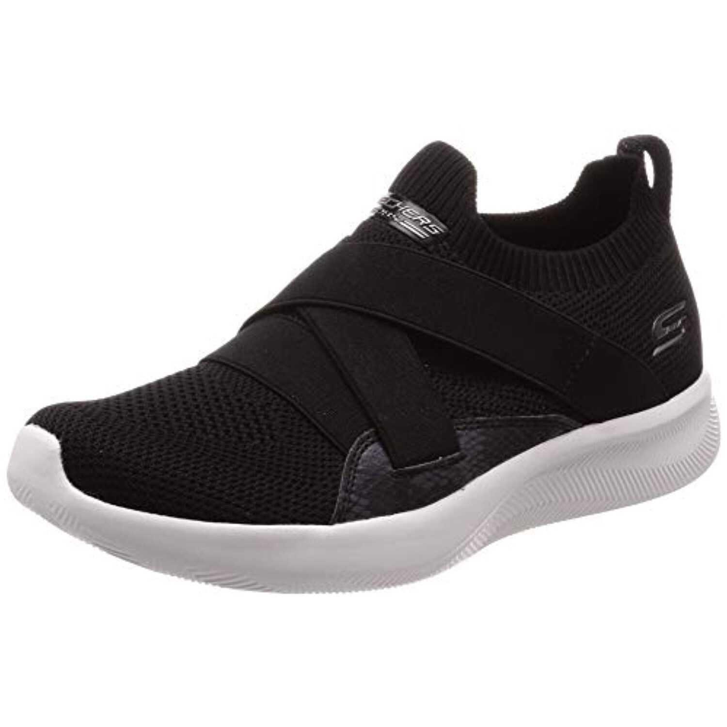 women's s sport by skechers slip on knit athletic shoes