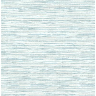 Seabrook Designs Sky Wave Stringcloth Unpasted Wallpaper