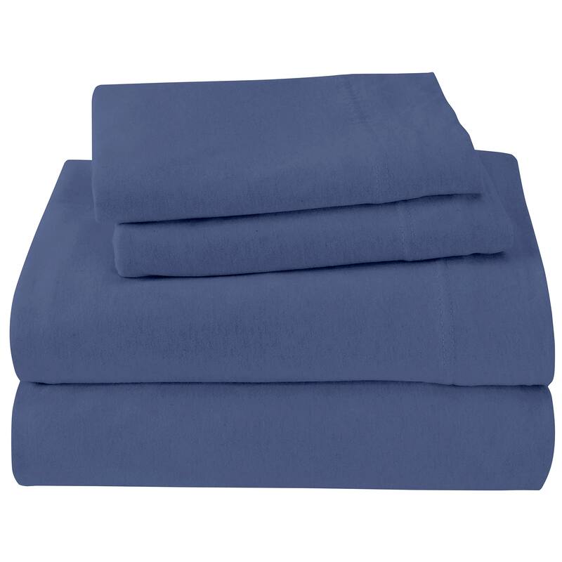 Brooklyn Flat Jersey Knit Bed Sheet Set
