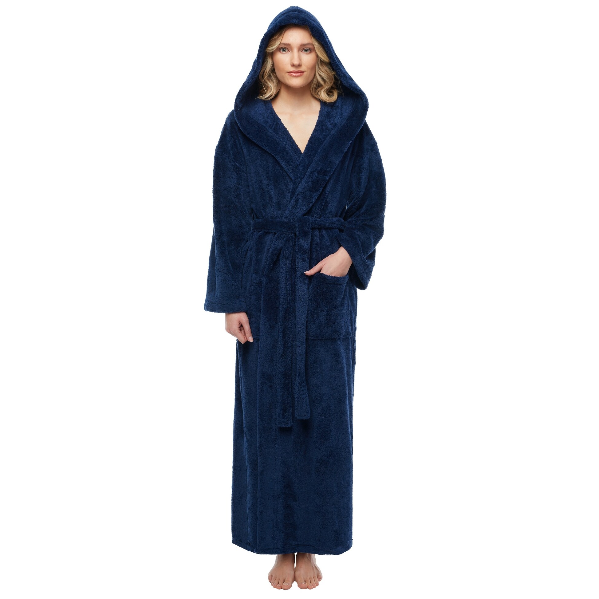 Floor length bathrobe womens online