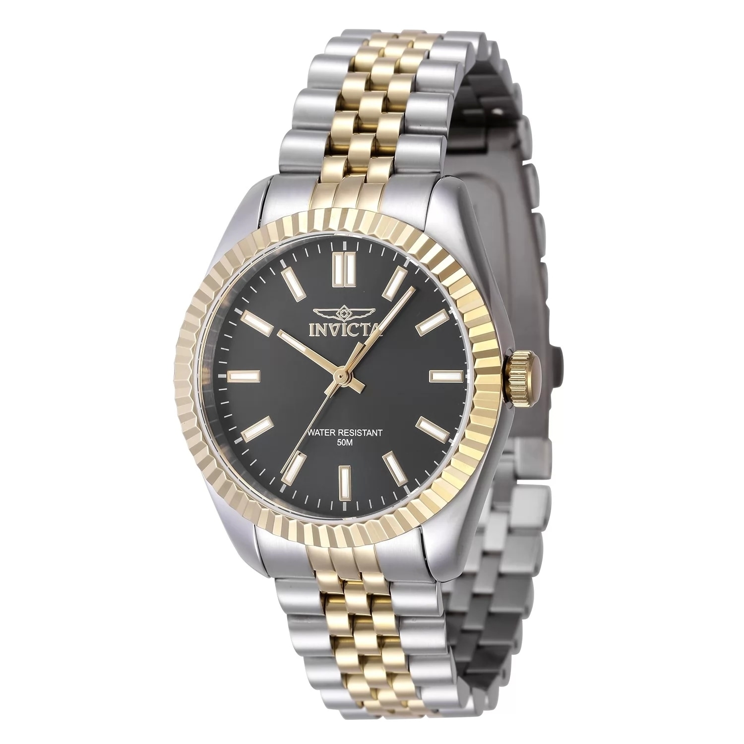 Invicta Women's 47499 Specialty Quartz 3 Hand Black Dial Watch