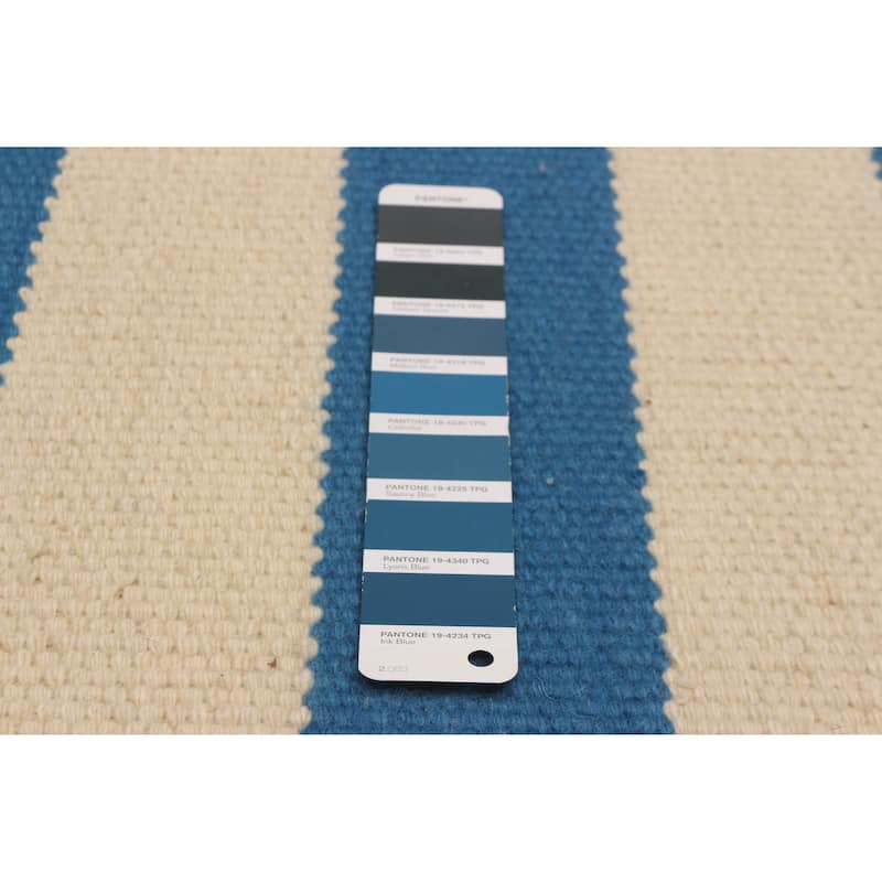 Ankara Blue Kilim 5'1" x 7'11" - 5'1 x 7'11