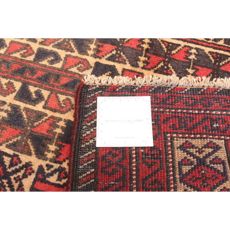 ECARPETGALLERY Hand-knotted Teimani Beige Wool Rug - 2'9 x 4'4