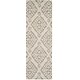 preview thumbnail 37 of 39, SAFAVIEH Handmade Micro-Loop Cait Wool Rug 2'3" x 7' Runner - Light Grey - Runner
