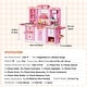 preview thumbnail 14 of 12, Kids Kitchen Playset, 3-in-1 Toddler Kitchen with Simulated Spray, Sounds and Lights, Play Kitchen Set