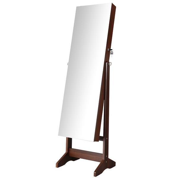 Shop Langria Jewelry Armoire Cabinet With Full Length Frameless