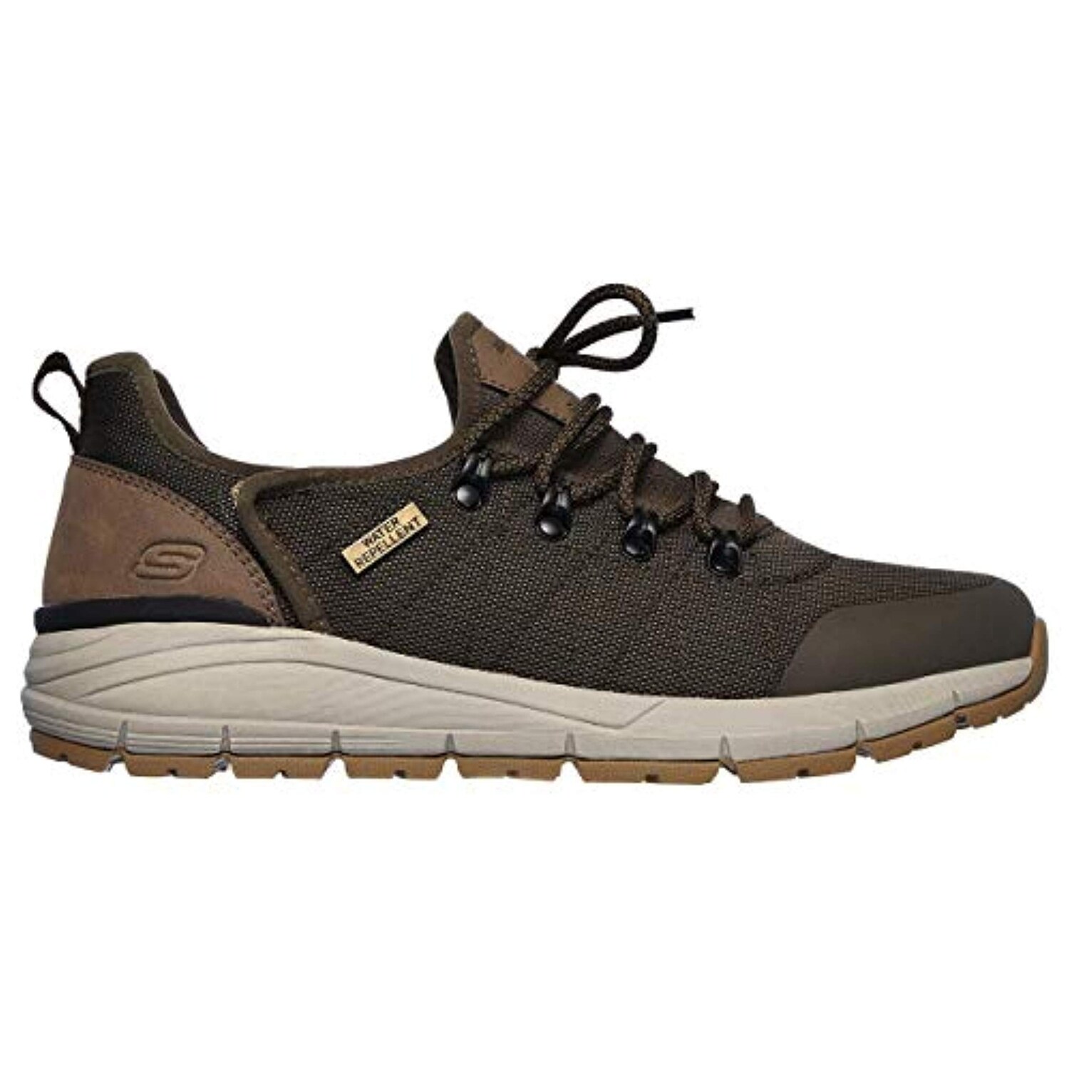 skechers lace up olive