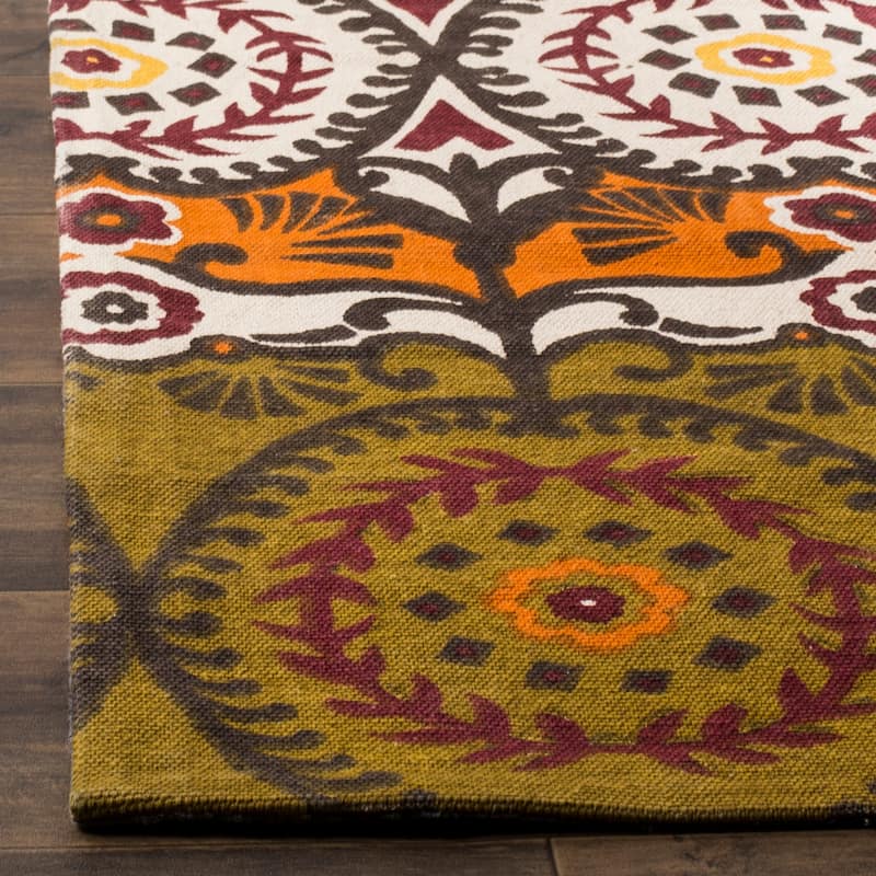 SAFAVIEH Handmade Cedar Brook Vinciane Modern Cotton Rug
