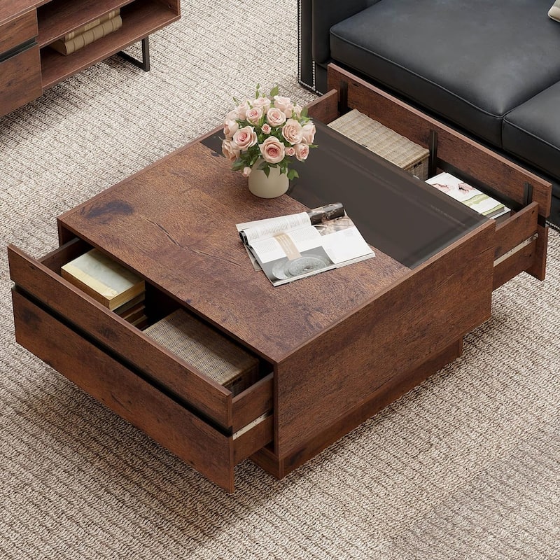 WAMPAT 3 Pieces Living Room Table Set