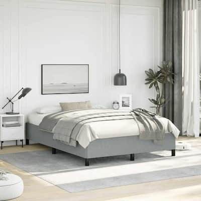 vidaXL Bed Frame, Fabric, No Mattress