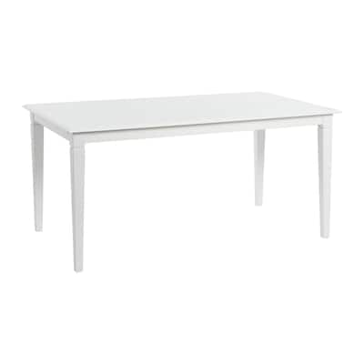 Dining Table with Solid Wood Legs