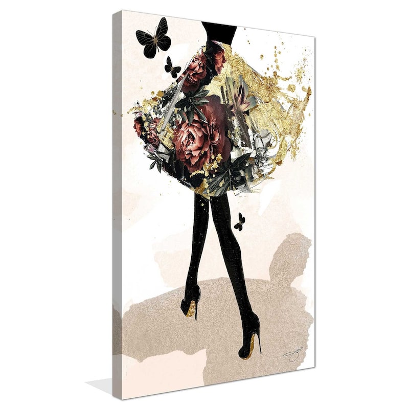 "Walk Away" by Jodi Print on Canvas