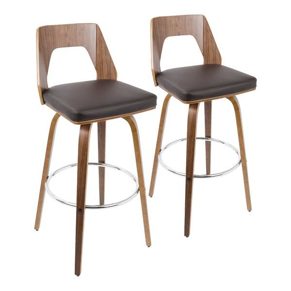 slide 1 of 20, Carson Carrington Culnady Mid-century Modern Bar Stool (Set of 2)