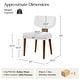 preview thumbnail 11 of 40, HULALA HOME Hipolito Mid Century Modern Ergonomic Dining Chair with Solid Wood Legs Set of 2