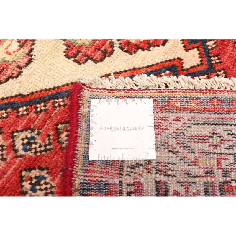 ECARPETGALLERY Hand-knotted Andelz Red Wool Rug - 3'3 x 5'2