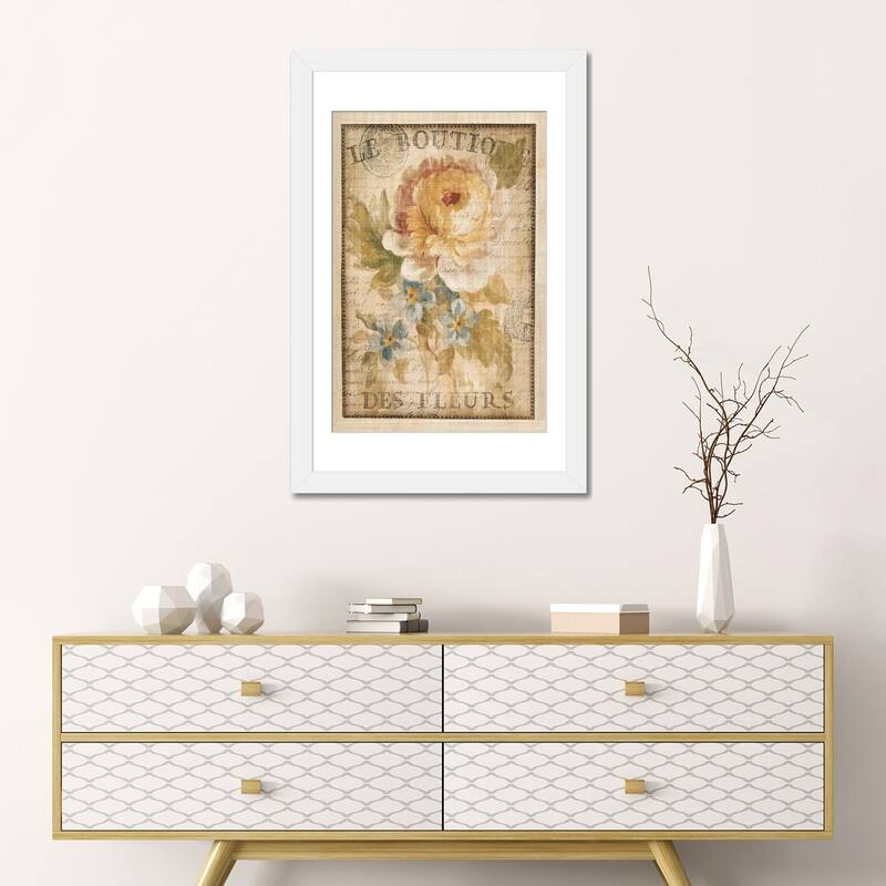 iCanvas "Parisian Flowers I" by Danhui Nai