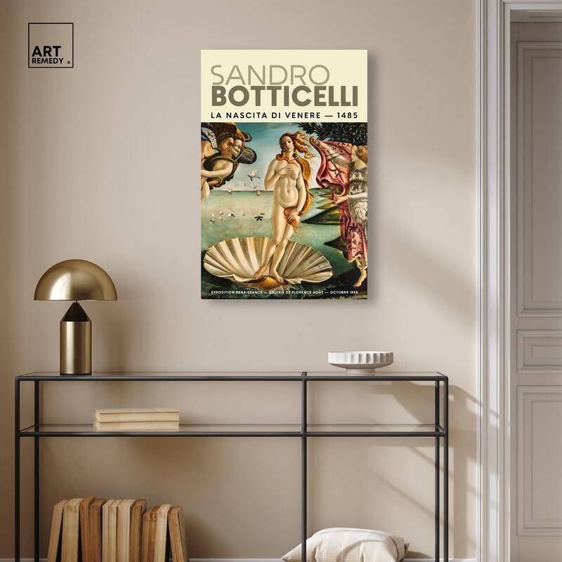 Renaissance Birth of Beauty Canvas by Art Remedy, Gallery Wrapped