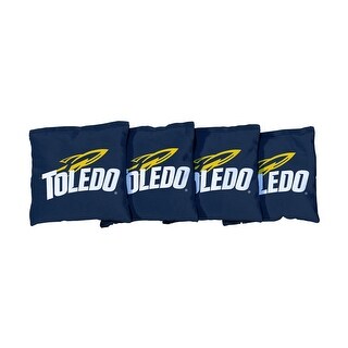 Toledo University Rockets Blue Cornhole Bags