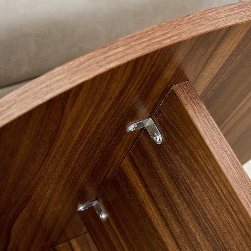 Versatile Round Coffee Table Modern Minimalism with Nordic Elegance