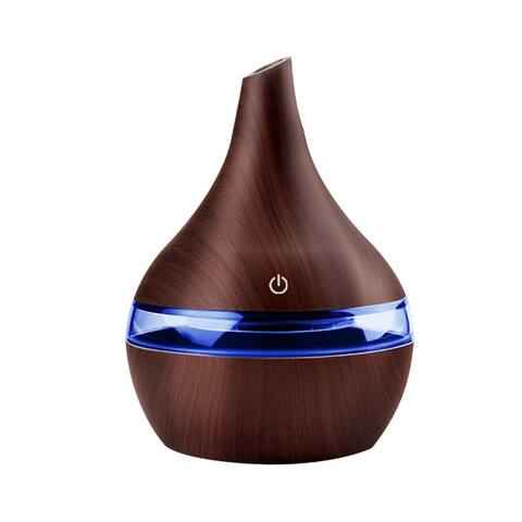 300ml USB Essential Oil Diffuser 7-Color Changing Air Humidifier Aromatherapy Aroma Atomization Purifier Touch Control