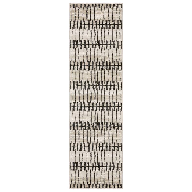 HomeRootsGeometric Modern Rectangle Area Rug