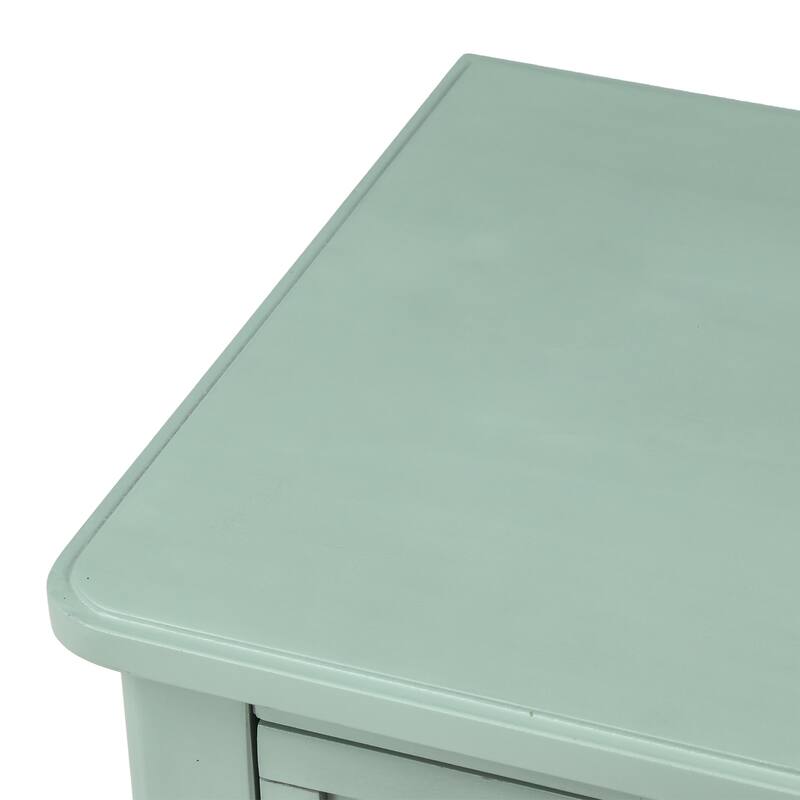 Narrow Console Table, Slim Sofa Table with Three Storage Drawers and Bottom Shelf