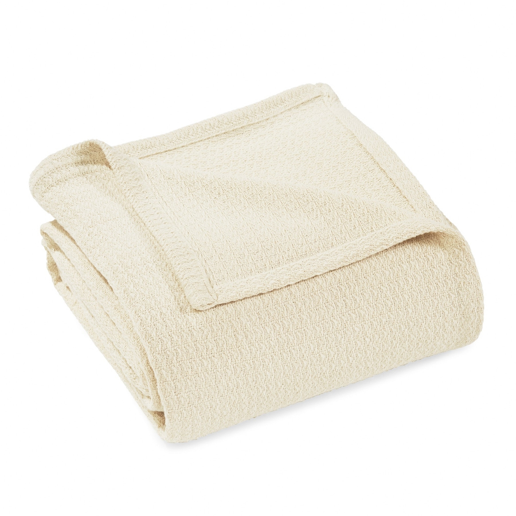 Superior Waffle Weave Honeycomb Knit Soft Cotton Blanket On Sale Bed Bath Beyond 27545453