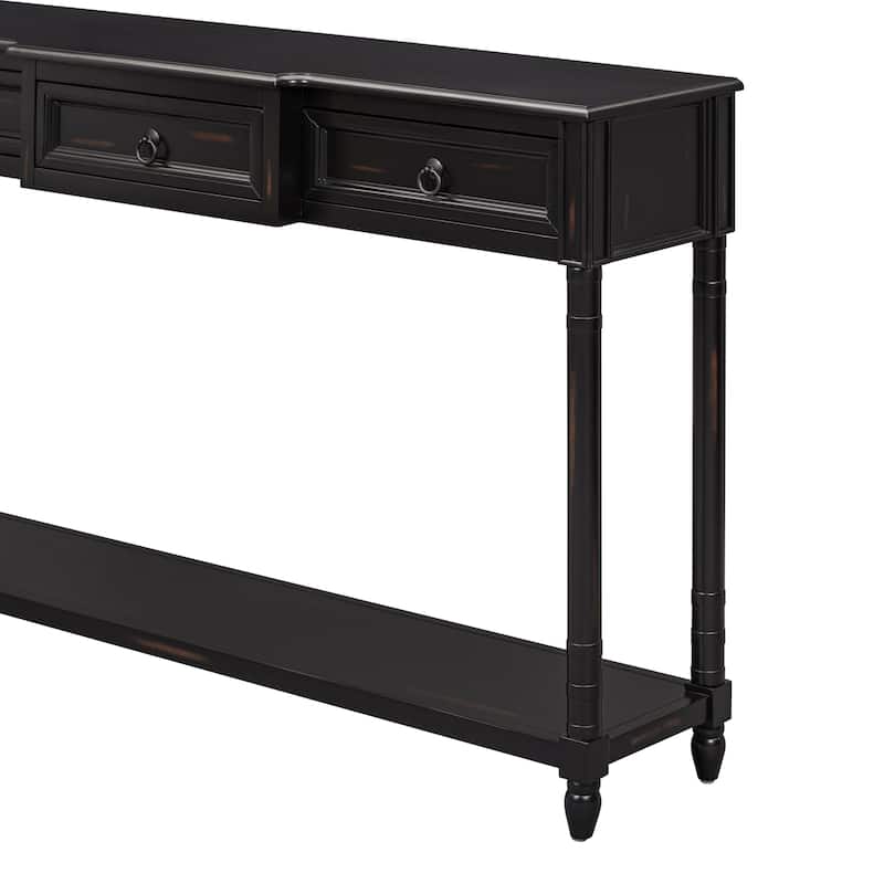 Modern Console Table Sofa Table with Drawers