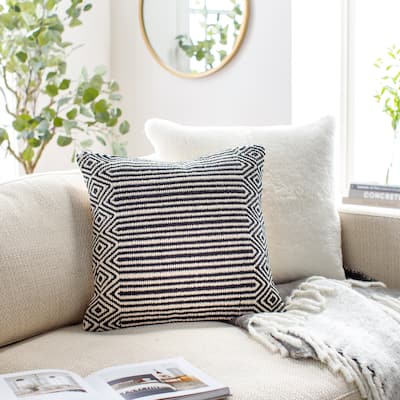 Artistic Weavers Tabatha Global Linear Geometric Throw Pillow