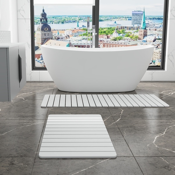 Diatomite Quick-Dry Water Absorbing Bath Mat Sets - On Sale - Bed