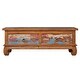 preview thumbnail 4 of 10, vidaXL TV Stand 43.3"x13.8"x15.7" Reclaimed Teak Wood