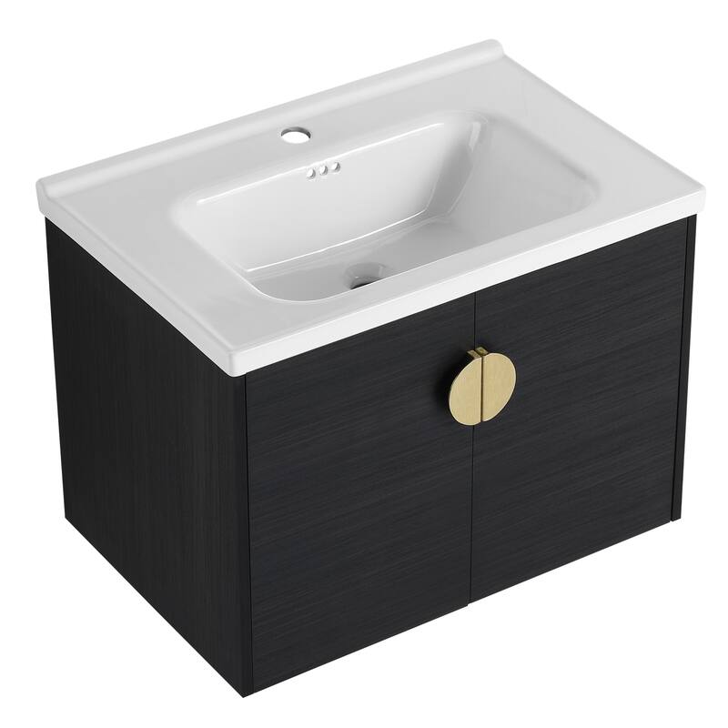 Topcraft Wall-Mounted Bathroom Vanity With Sink