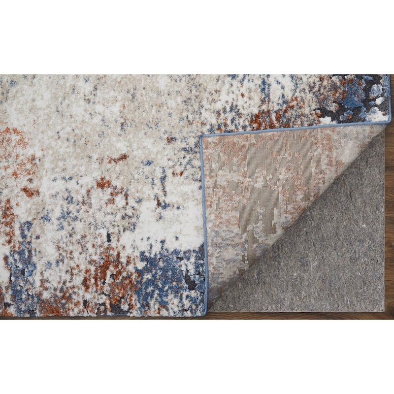 Grand Bazaar Odera Machine Made Distressed Modern Area Rug