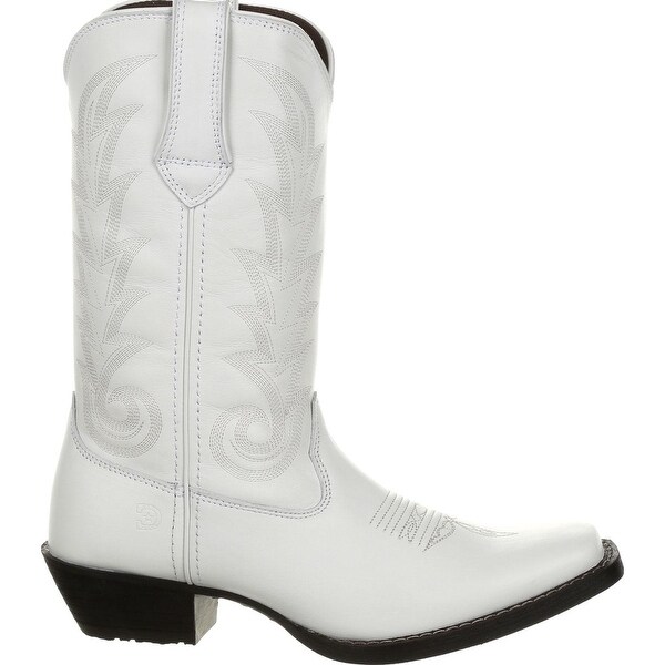 womens white western boots