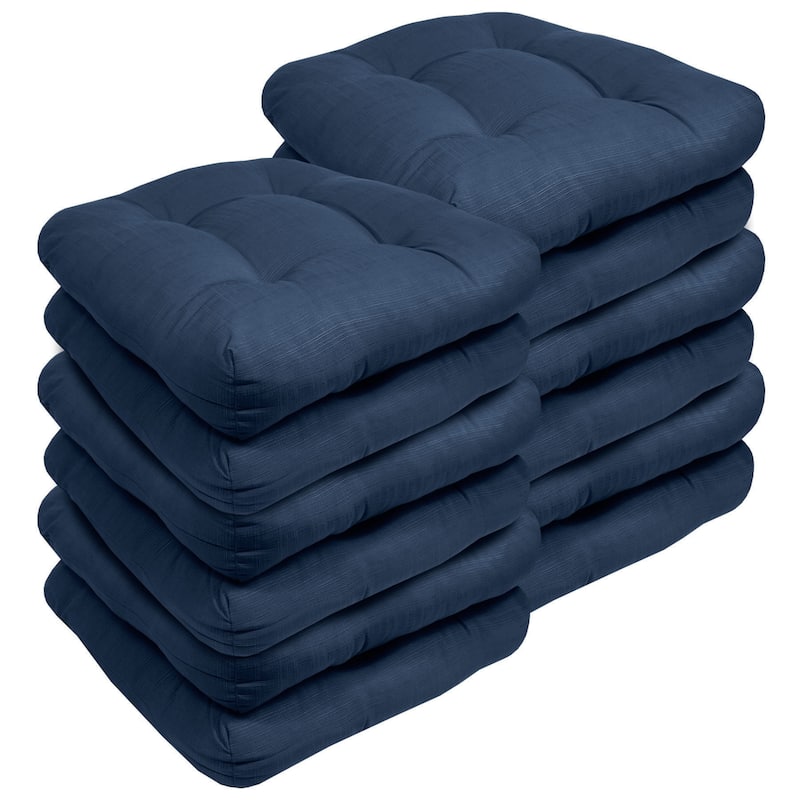 Indoor-Outdoor Reversible Patio Seat Cushion