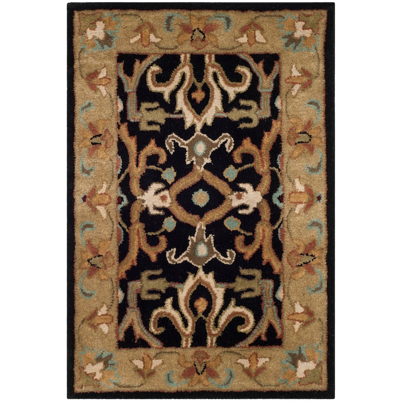 SAFAVIEH Handmade Heritage Abc Traditional Oriental Wool Rug