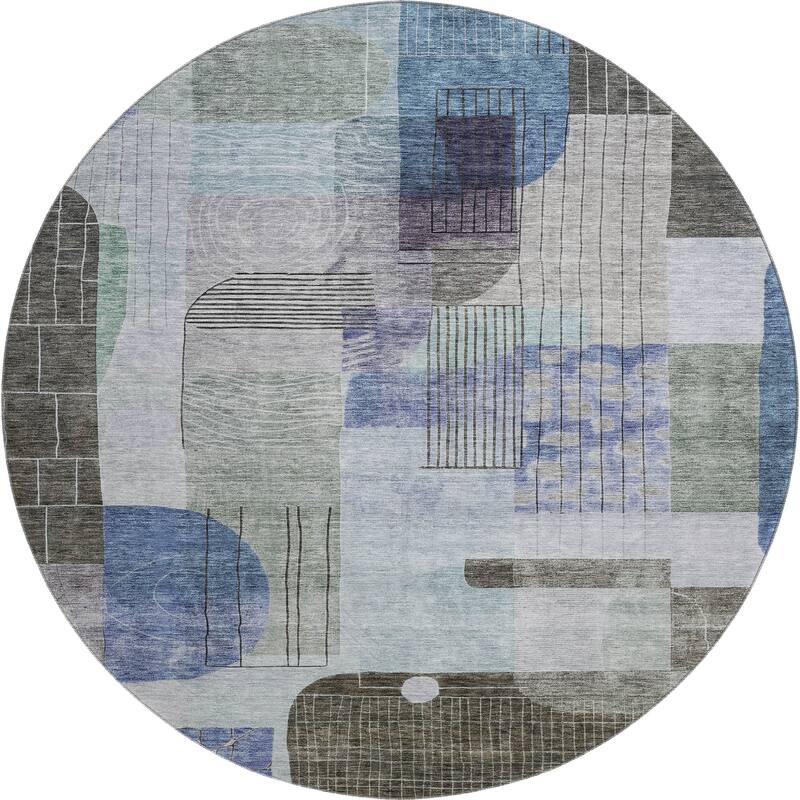 Premium Washable Super Soft Abstract Contemporary Mayfield Rug