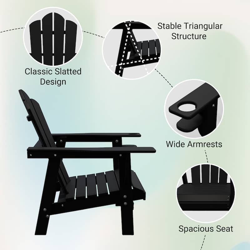 Outdoor Adirondack Chairs Outdoor Chair Plastic Lawn Chairs for Outdoor Use Set of 2