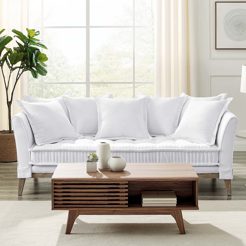 Rowan Fabric Sofa - White