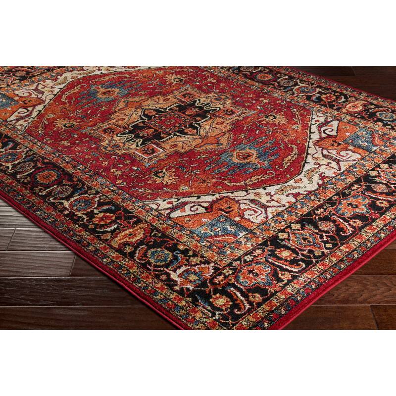 Livabliss Laurentian Oriental Polypropylene Area Rug - 8'10" x 12'6"