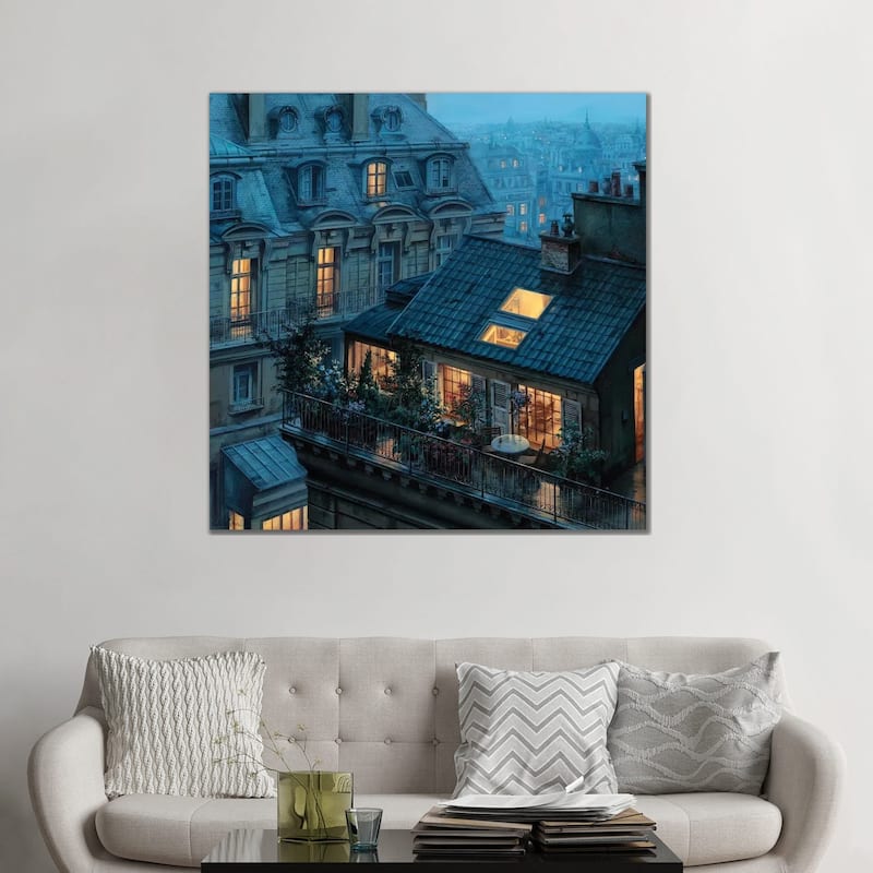 iCanvas "Rooftop Hideout" by Evgeny Lushpin Canvas Print