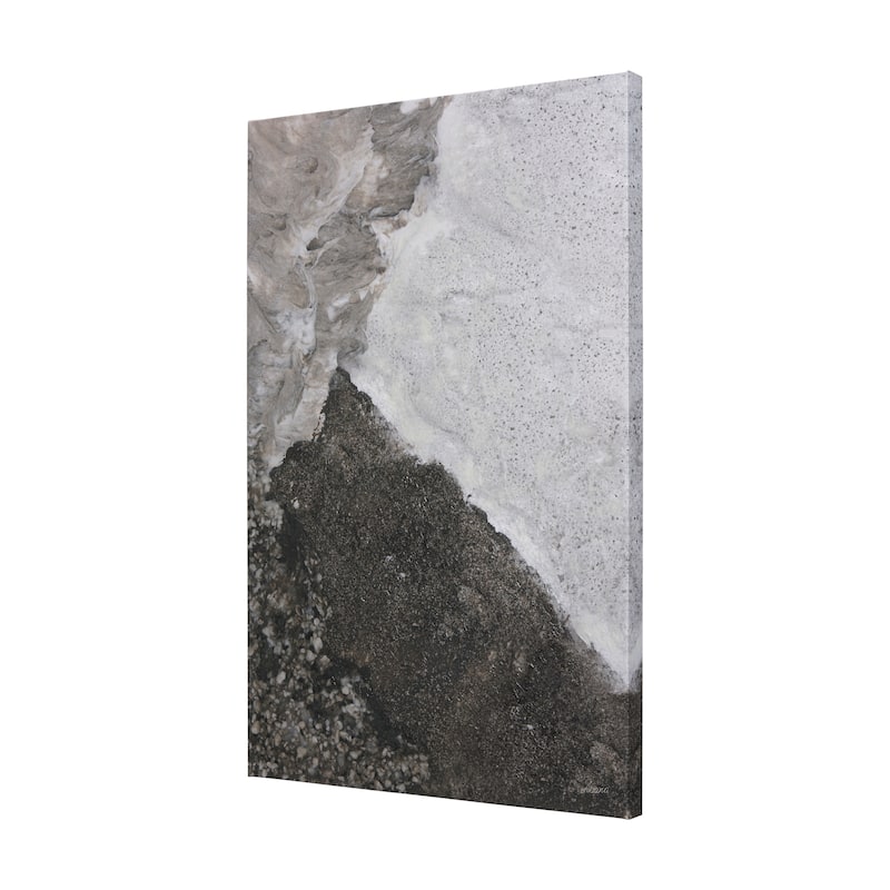 Mudslide IV (28 x 42 ) Canvas Art Print