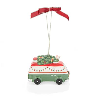 Spode Camper Bus Ornament