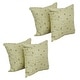 preview thumbnail 2 of 1, Blazing Needles 17-inch Square Throw Pillows (Set of 4) Talamols Pineap