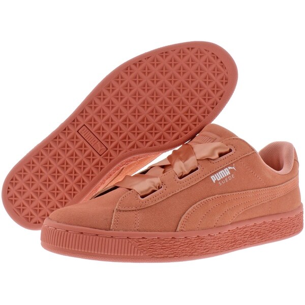 puma suede heart flower