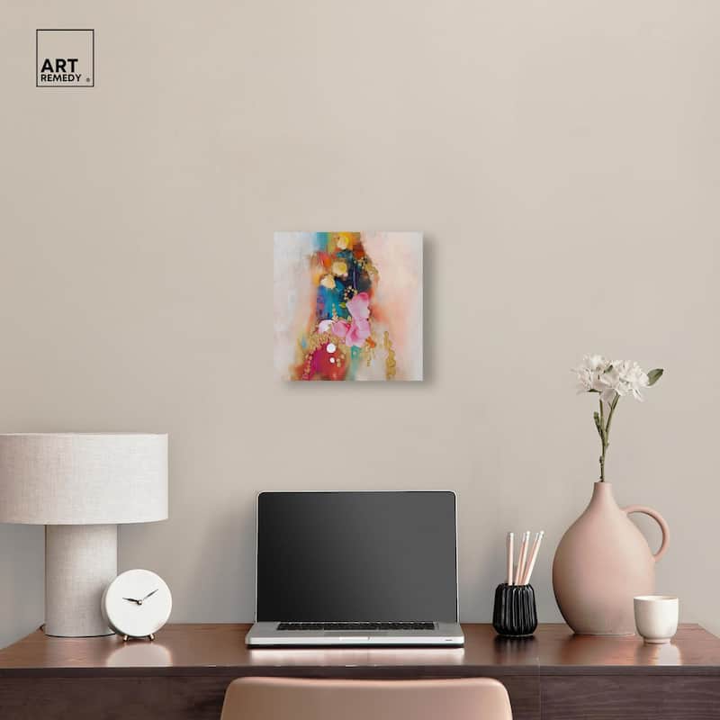Explosive Rhythm II Canvas by Art Remedy, Gallery Wrapped